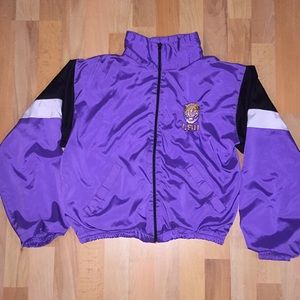 💜 Vintage LSU Windbreaker